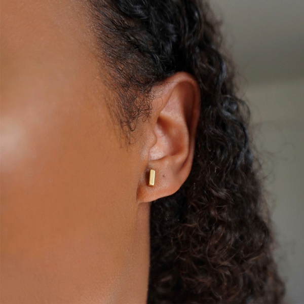Bar Studs | Gold