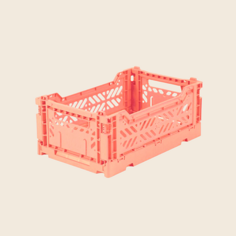 Aykasa Mini Folding Crate | Salmon