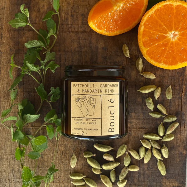 Patchouli, Cardamom and Mandarin Candle