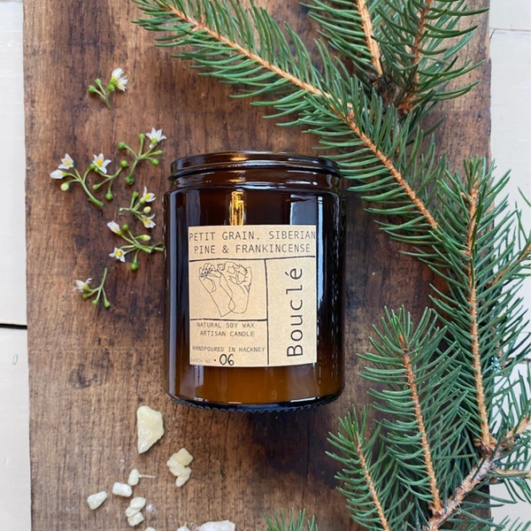 Petitgrain, Siberian Pine and Frankincense Candle