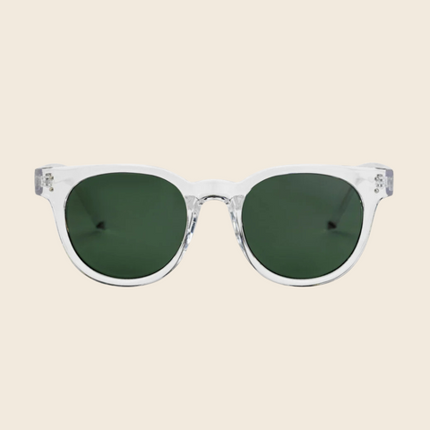 Fyren Recycled Plastic Sunglasses | Clear