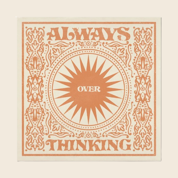 Cai and Jo Always Over Thinking Print