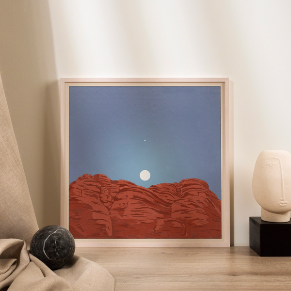 Valley Of The Moon Print by Cai and Jo