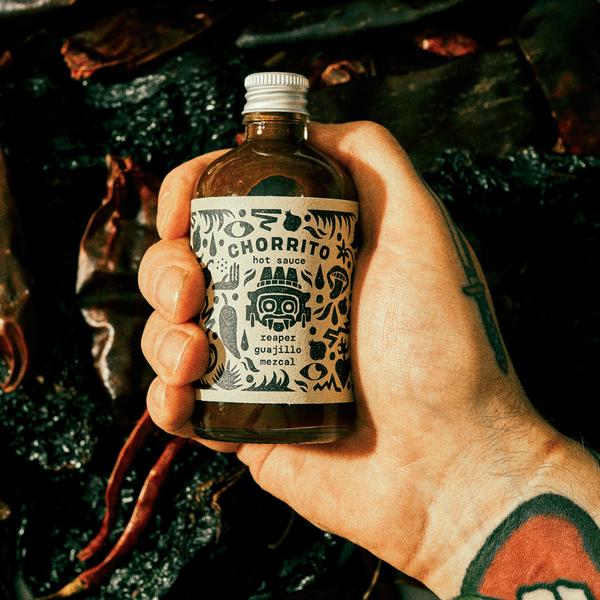 Carolina Reaper, Guajillo and Mezcal Chorrito Hot Sauce
