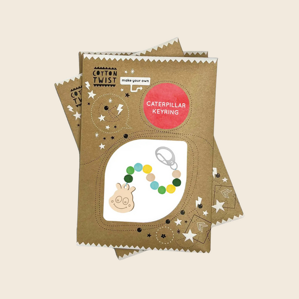Caterpillar Keyring Craft Kit