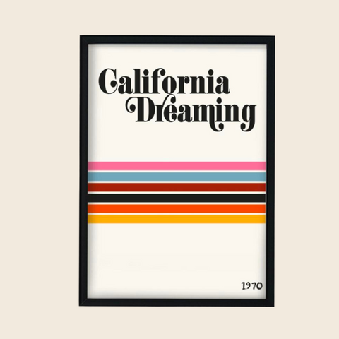 California Dreaming Print | A3