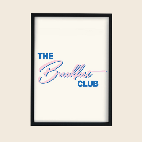 The Breakfast Club Print