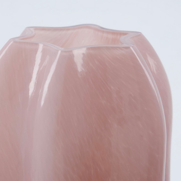 Nixi Glass Vase | Rose Pink