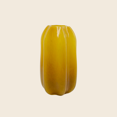 Nixi Glass Vase | Amber