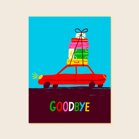 Goodbye Car Card