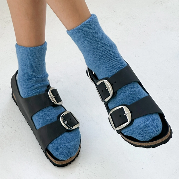 Cloud Socks | Cerulean Blue