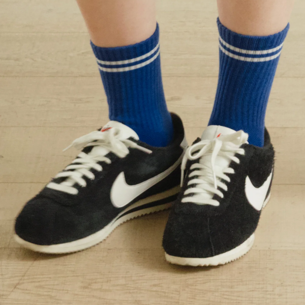 Boyfriend Socks | Cobalt Blue