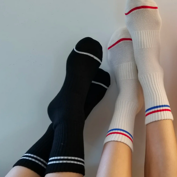 Le Bon Shoppe Boyfriend Socks in Black