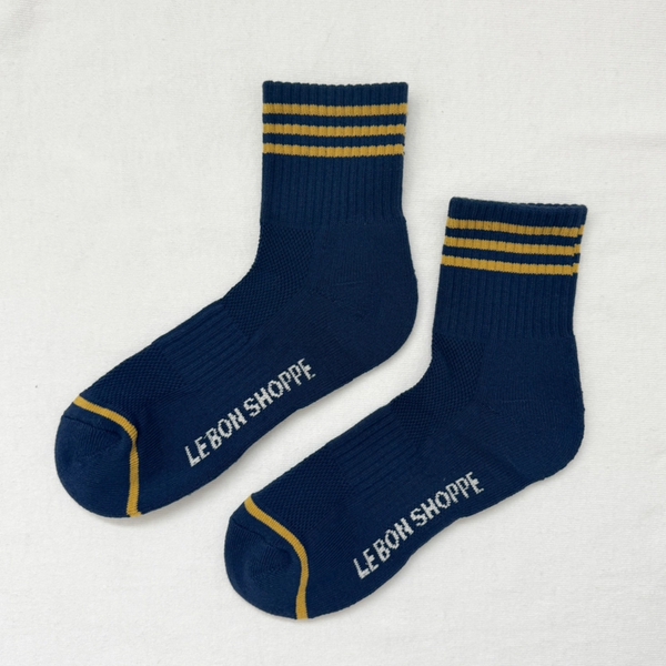 Girlfriend Socks | Navy Blue