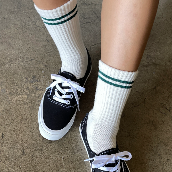 Boyfriend Socks | Parchment