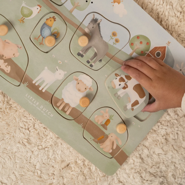 Wooden Sound Puzzle | Little Farm