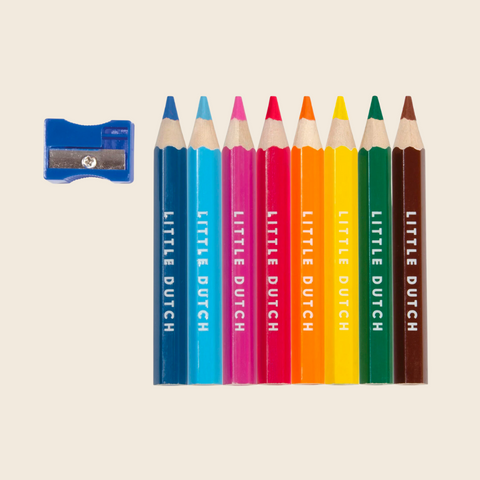 Little Dutch Chunky Colouring Pencils | Set of 8