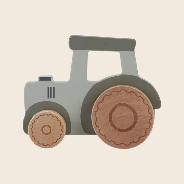 Wooden Tractor Toy