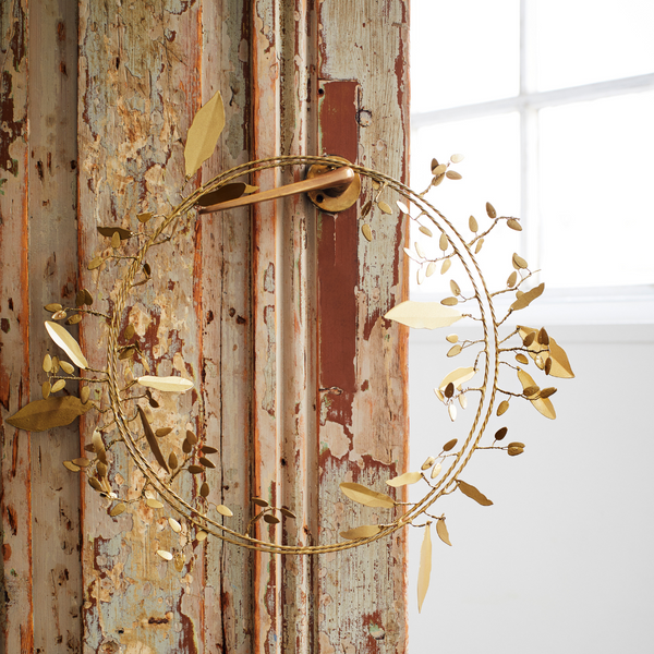 Brass Wreath Decoration