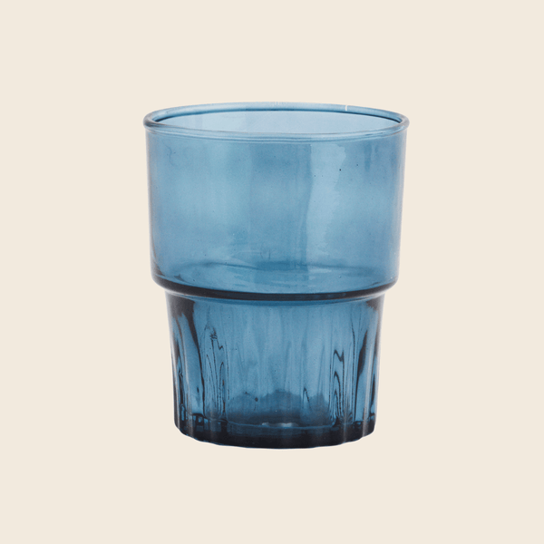 Blue Drinking Glass