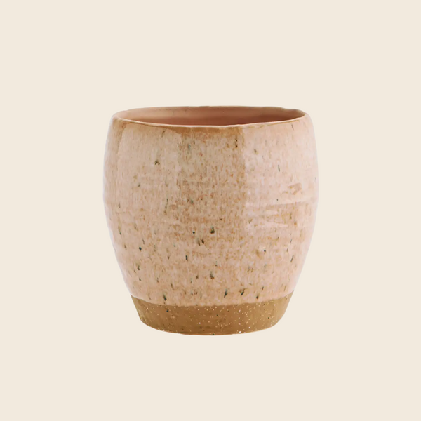 Stoneware Plant Pot | Peach