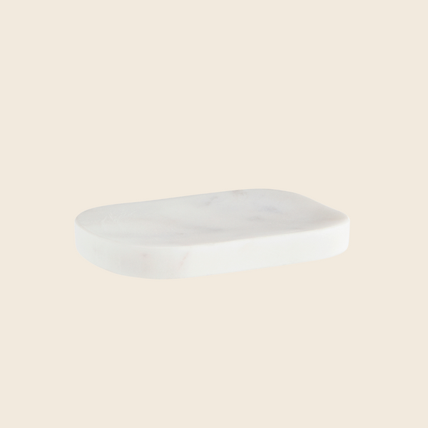 White Marble Soap Dish