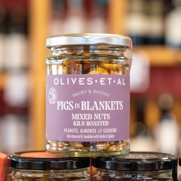 Smoky Pigs In Blankets Mixed Nuts