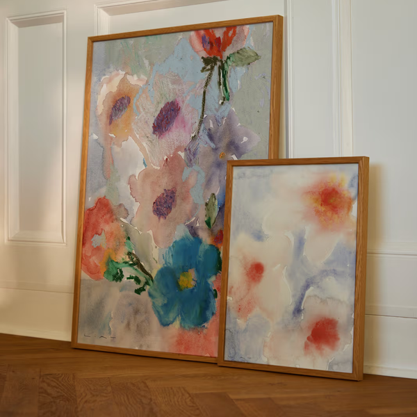 Three Flowers Print | Two Sizes