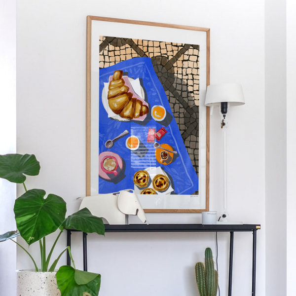Breakfast in Porto Print | 30 x 40cm