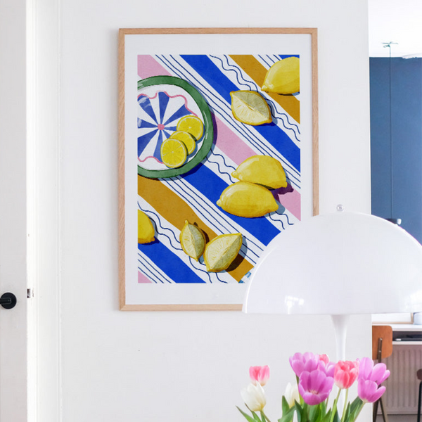 Celebration Lemons Print | 30 x 40cm