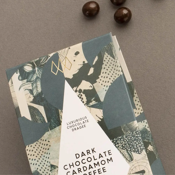 Vegan Dark Chocolate Cardamom Coffee Beans