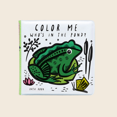 Colour Me Bath Book | Who's in the Pond?