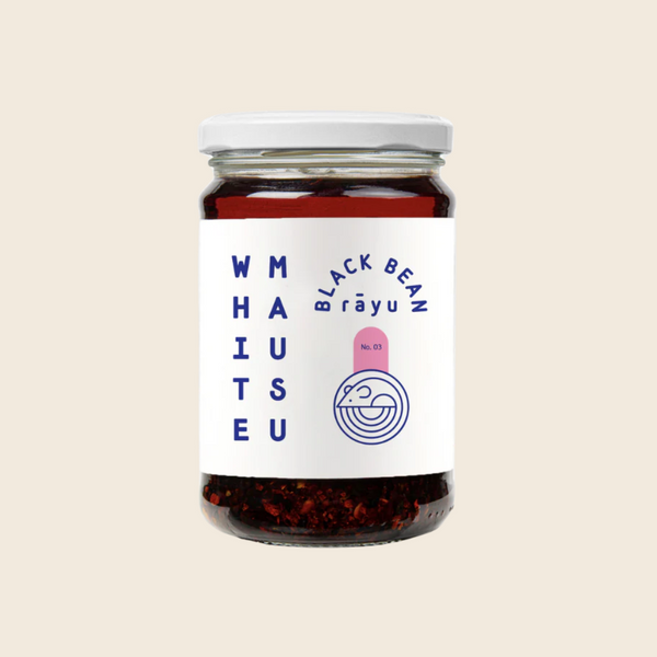 White Mausu Black Bean Rāyu