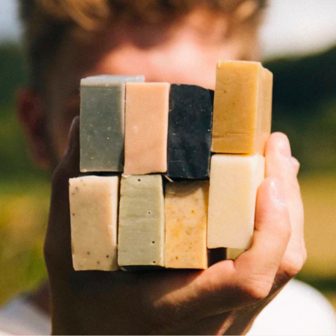Wylder Naturals Soap Bar Stack