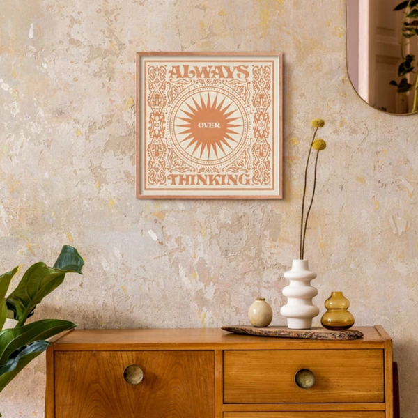 Cai and Jo Always Overthinking Print