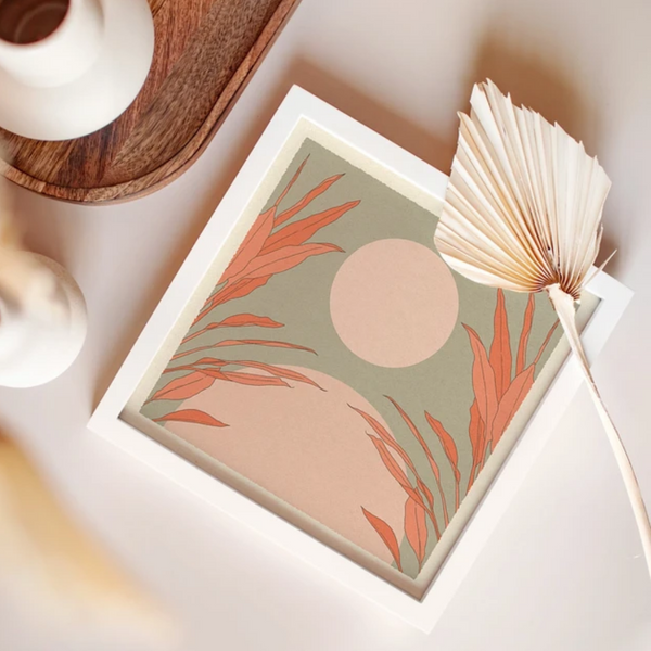 Cai and Jo Wild Moon Print