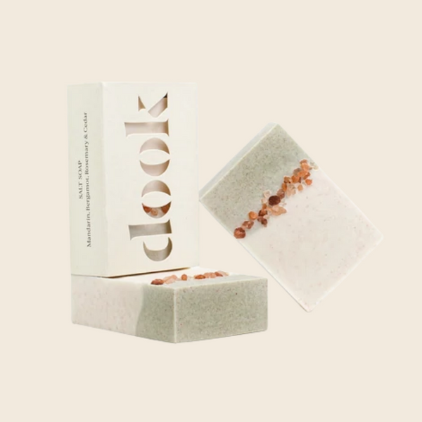 Mandarin, Bergamot, Rosemary and Cedar Salt Soap Dook Soap