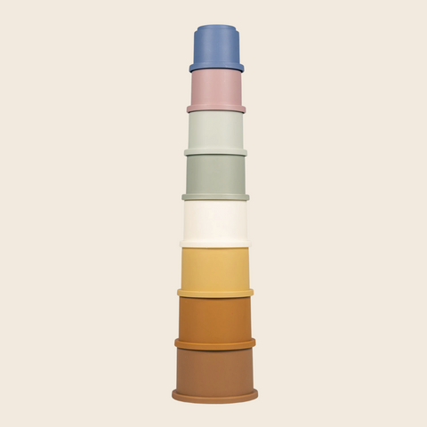 Little Dutch Rainbow Stacking Cups