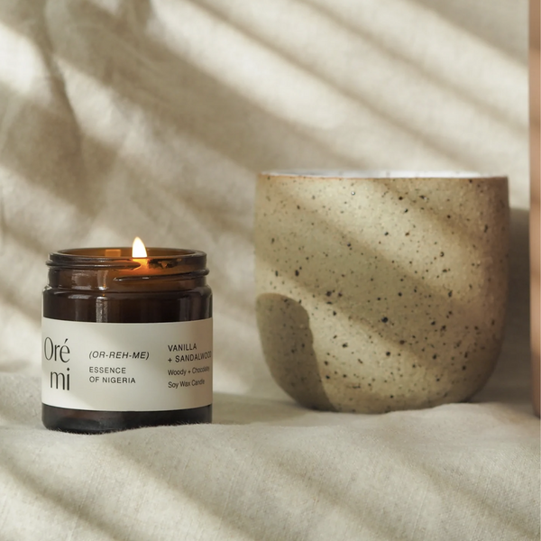 Vanilla and Sandalwood Mini Candle