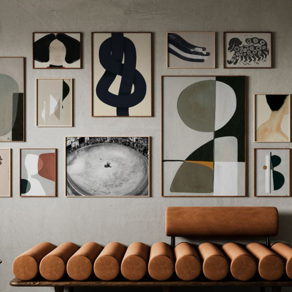 The Knot Print by Nina Bruun Gallery Wall