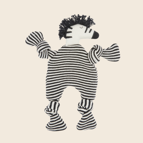 Sophie Home Knitted Zebra Cuddle Cloth