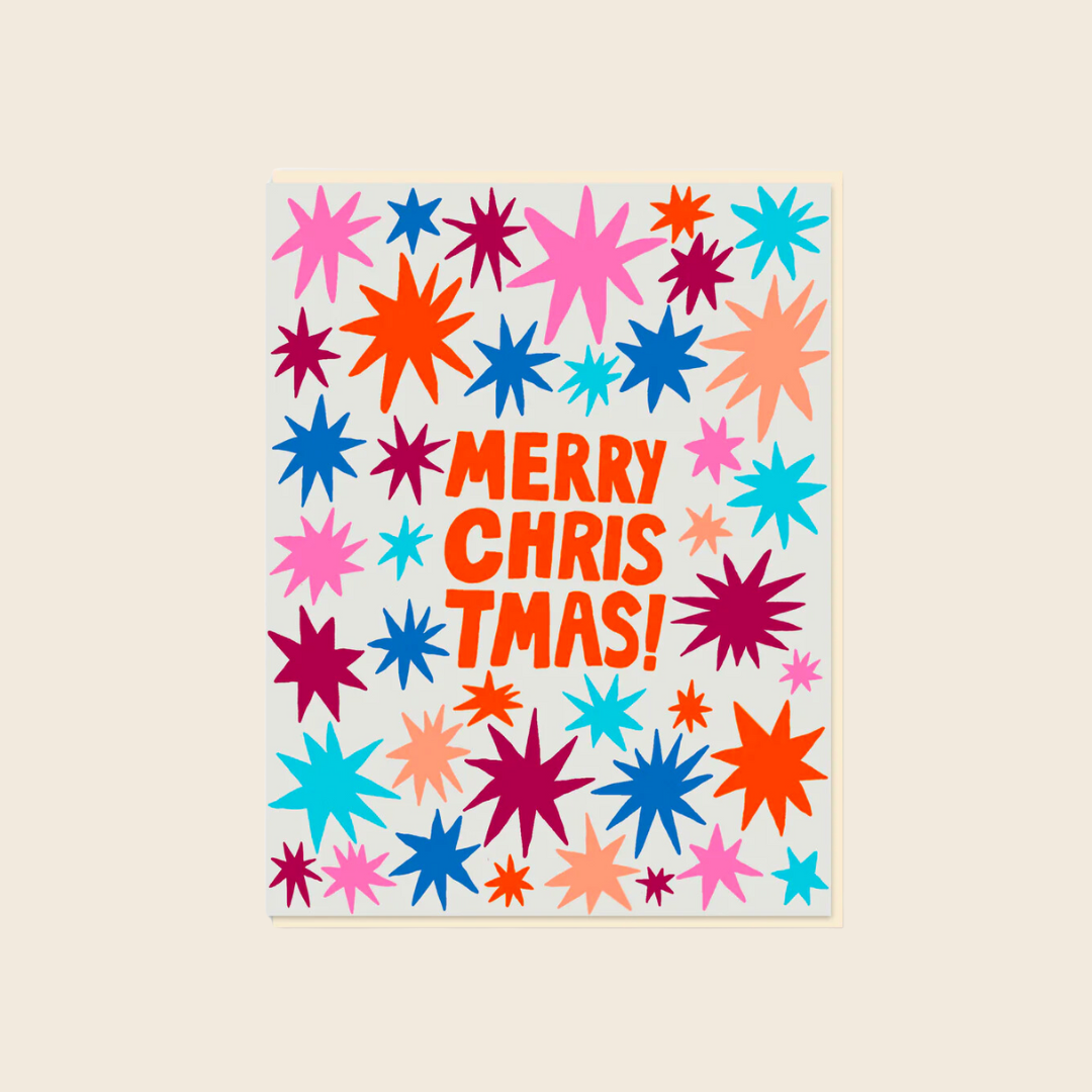 Christmas Stars Card | Boxed Set of 8