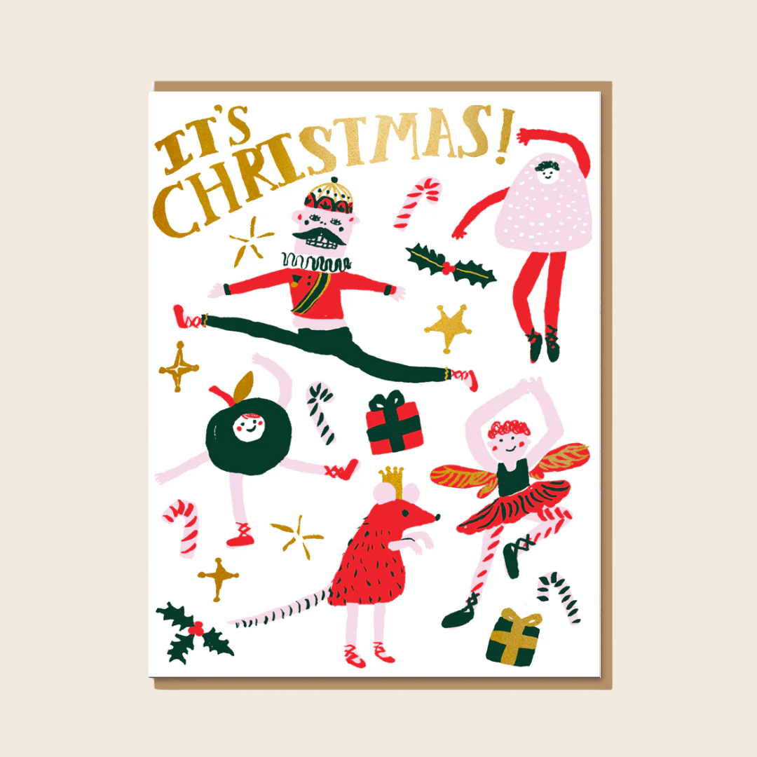 Christmas Ballet Card