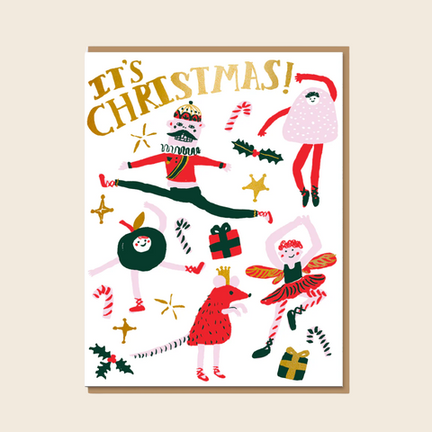 Christmas Ballet Card