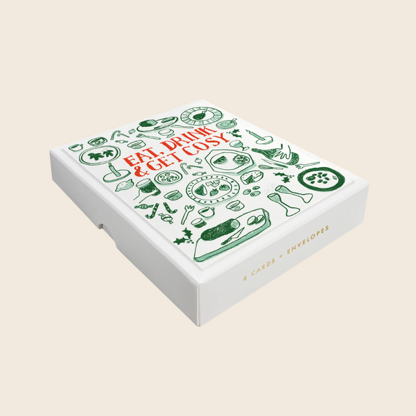 Eat, Drink and Get Cosy Box Set | 8 Cards