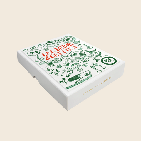 Eat, Drink and Get Cosy Box Set | 8 Cards