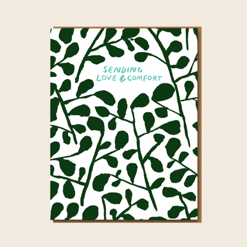 Sending Love And Comfort Card