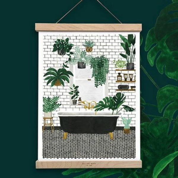 Magnetic Wooden Frame | A3