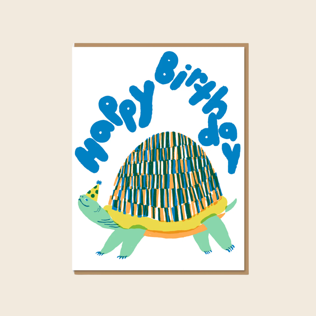 Happy Birthday Tortoise Card