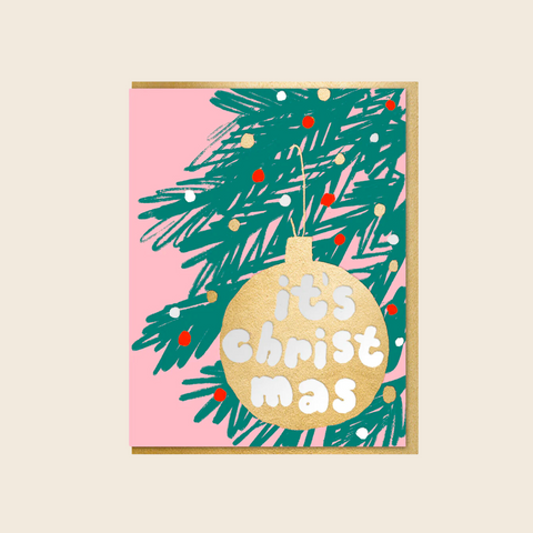 Christmas Bauble Card